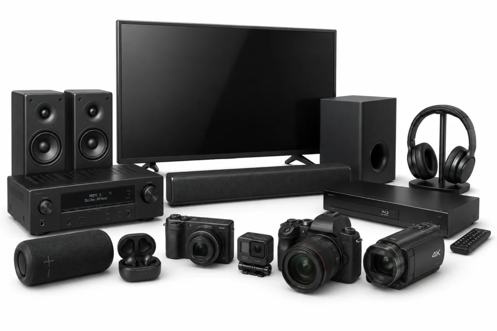 Consumer Electronics: Audio, Video, and Cameras