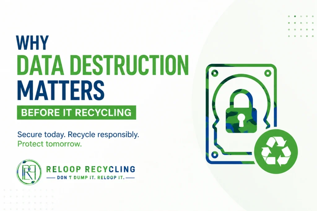 Why Data Destruction Matters Before IT Recycling